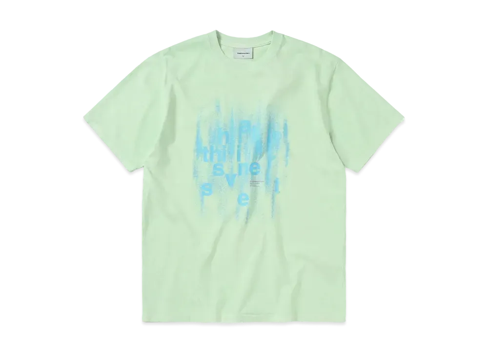 thisisneverthat Brushed Paint Tee "Pale Green"
