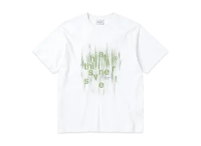 thisisneverthat Brushed Paint Tee "White"