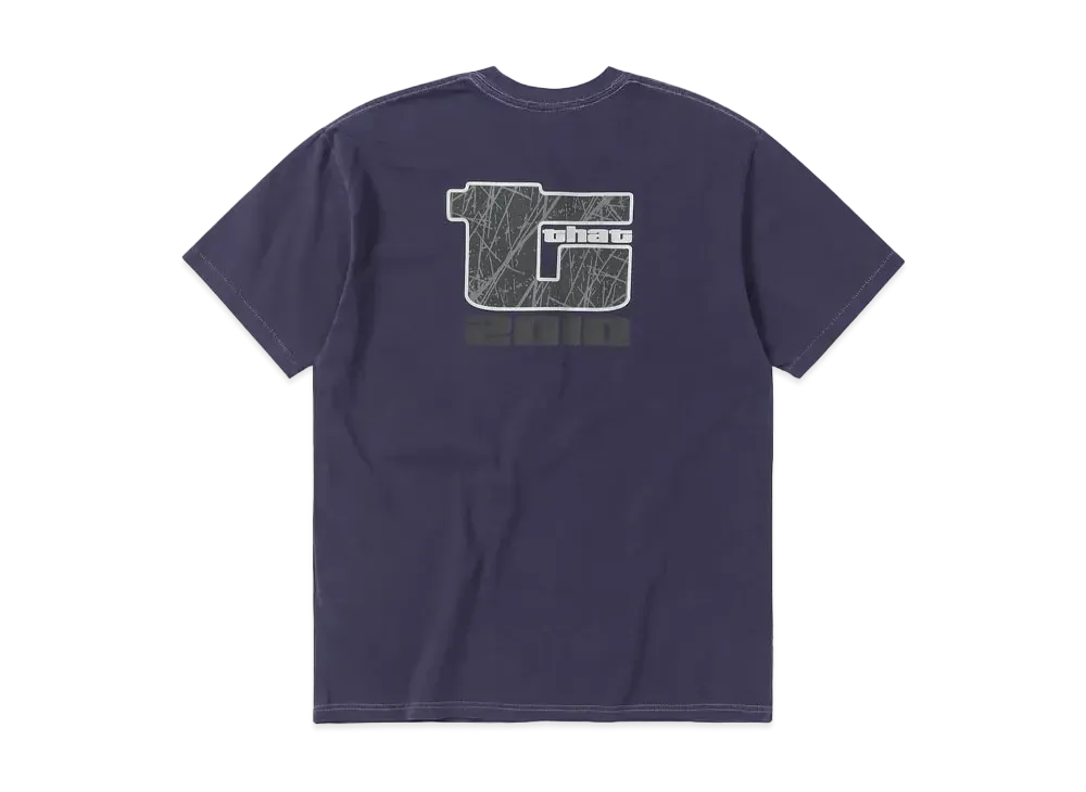 thisisneverthat Big Initial Tee "Purple"