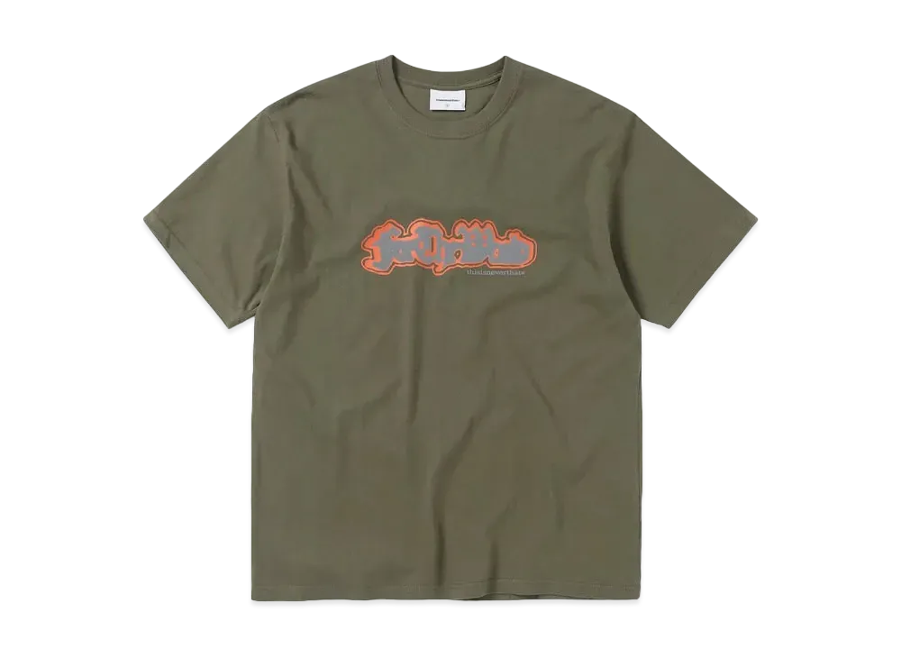 thisisneverthat FTW Reflective Tee "Olive"