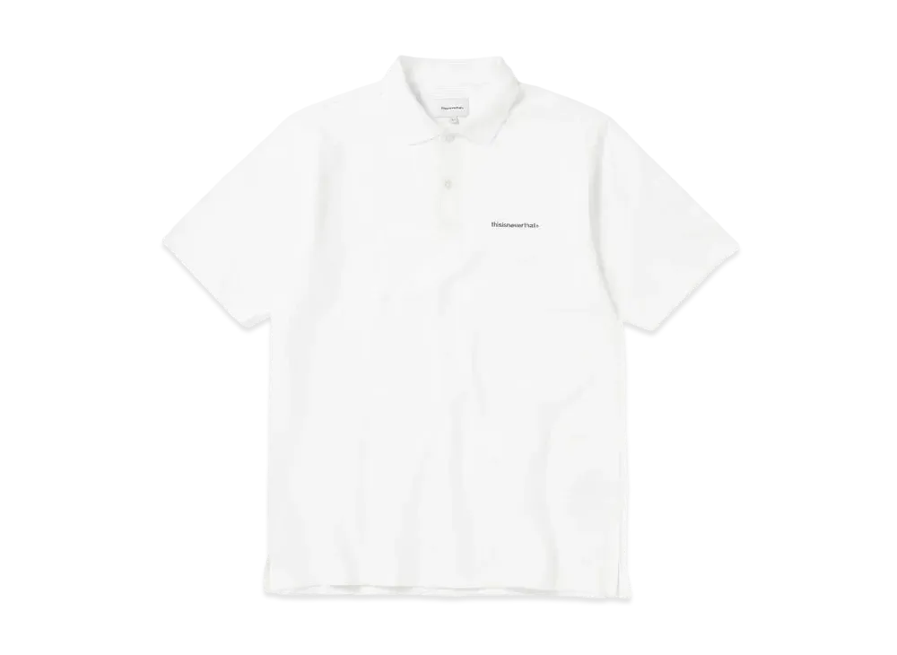 thisisneverthat T-Logo S/S Jersey Polo "White"