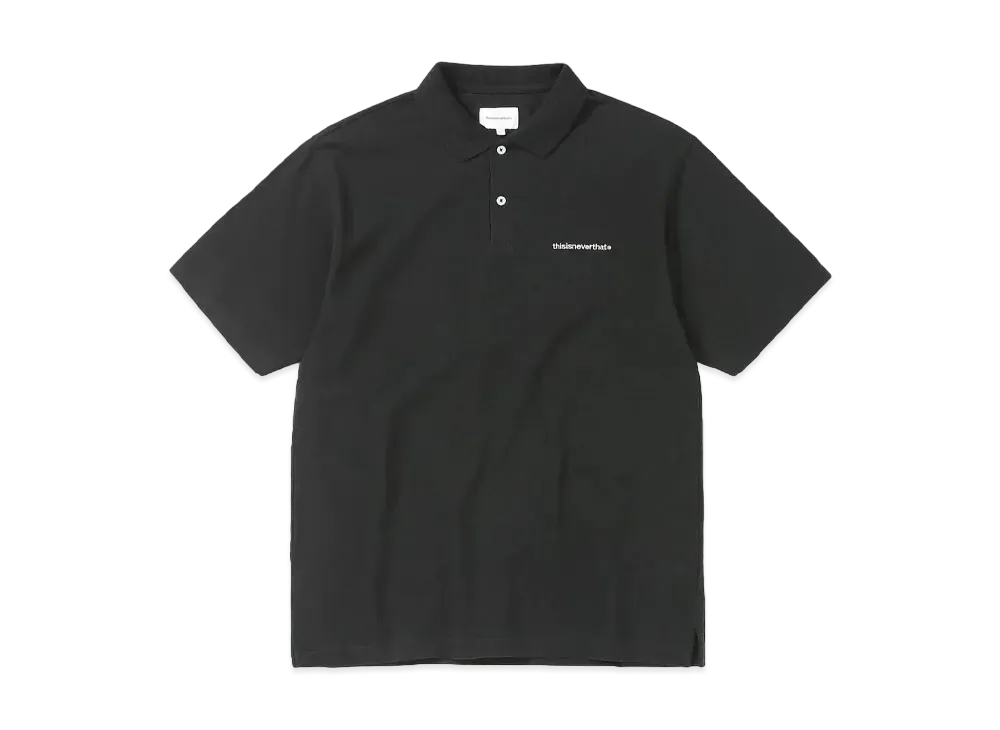 thisisneverthat T-Logo S/S Jersey Polo "Black"