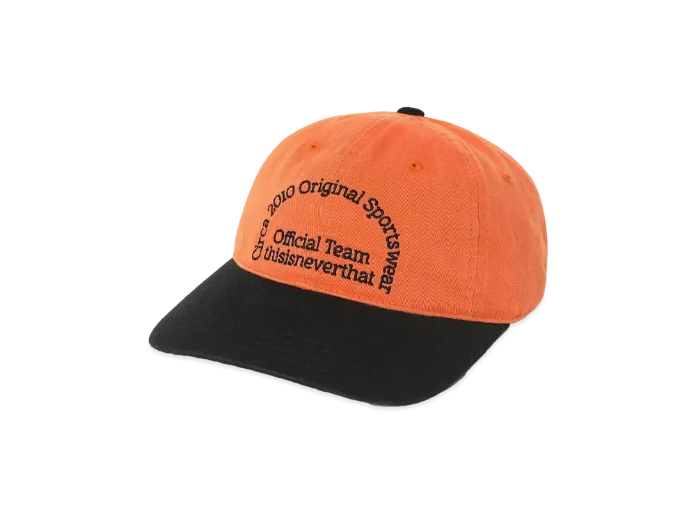 thisisneverthat TNT Team Cap "Orange/Black"