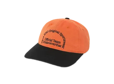 thisisneverthat TNT Team Cap "Orange/Black"