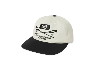 thisisneverthat Embroidered Paddle Cap "Ivory/Black"