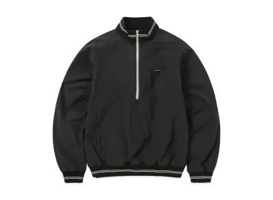 thisisneverthat Nylon Half Zip Pullover "Black"