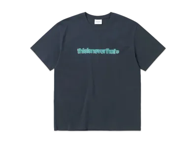 thisisneverthat Cracked T-Logo Tee "Navy"