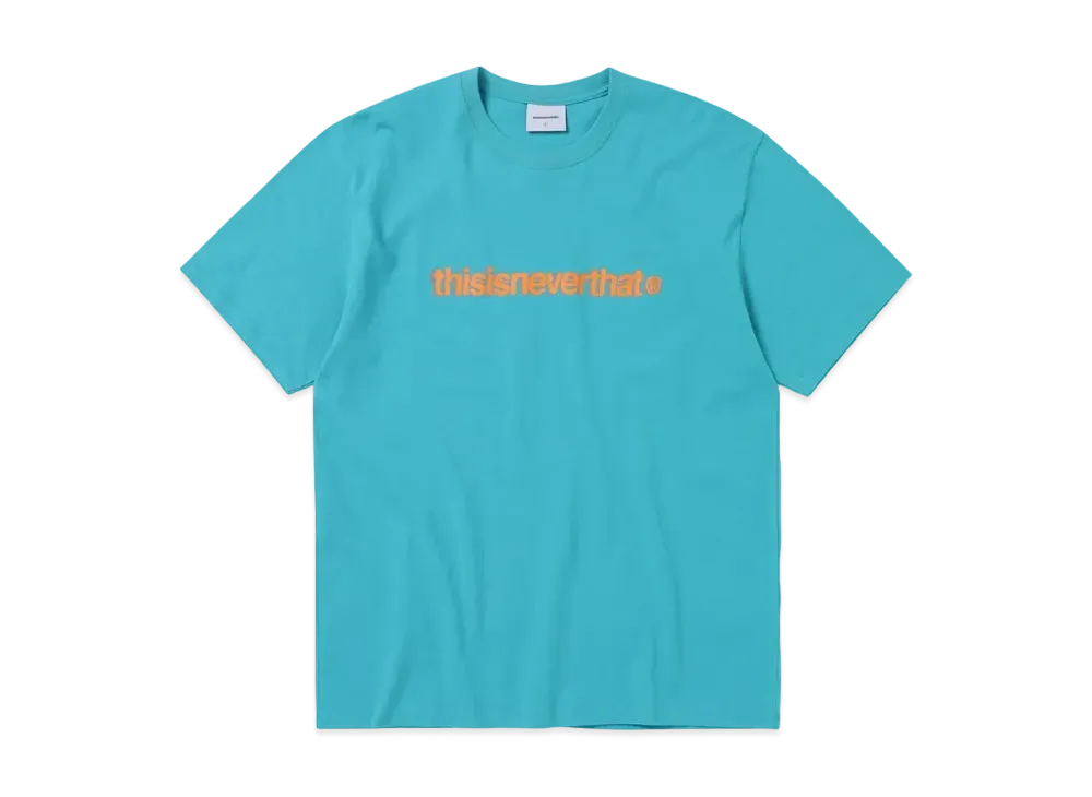 thisisneverthat Cracked T-Logo Tee "Teal"