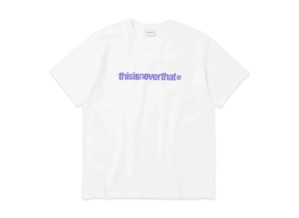 thisisneverthat Cracked T-Logo Tee "White"