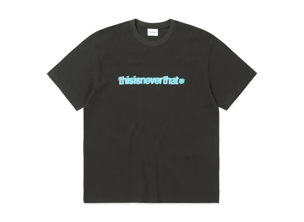 thisisneverthat Cracked T-Logo Tee "Off Black"