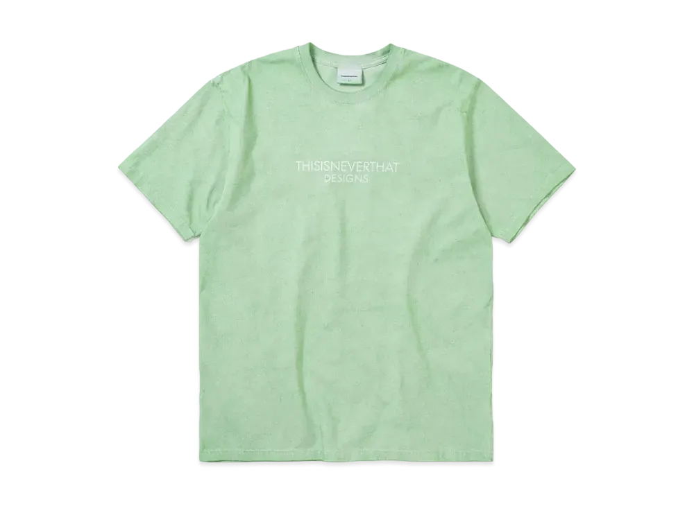 thisisneverthat Sprayed FR-Logo Tee "Pale Mint"
