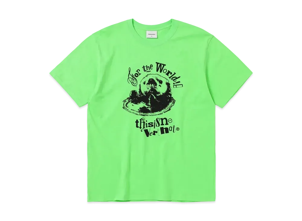thisisneverthat Otter Tee "Light Green"