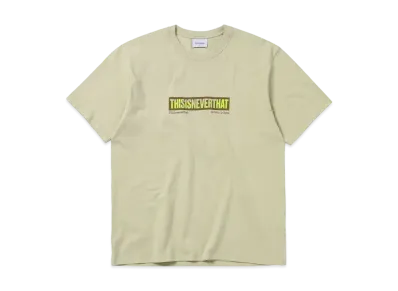thisisneverthat Skyscraper Tee "Pale Lime"