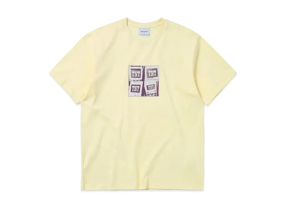 thisisneverthat TNT Phone Tee "Pale Lemon"