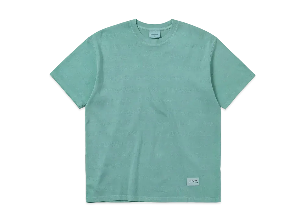thisisneverthat TNT Jacquard Tee "Light Teal"