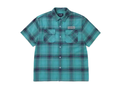 thisisneverthat Ombre Check S/S Shirt "Green"