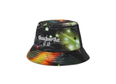 thisisneverthat Flame Satin Bucket Hat "Black"