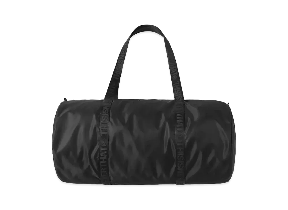thisisneverthat Light Duffle Bag (L) "Black"