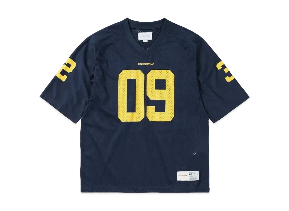 thisisneverthat Mesh Football Jersey "Navy"