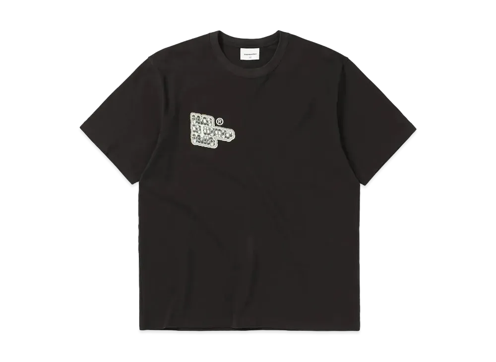 thisisneverthat Alphabet Tee "Off Black"