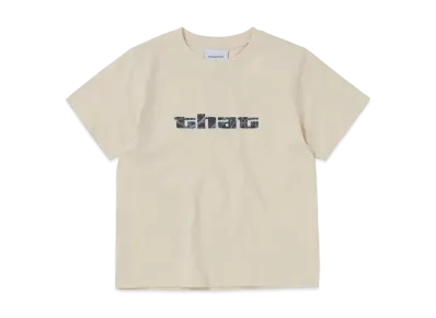thisisneverthat Big Initial W Tee "Beige"