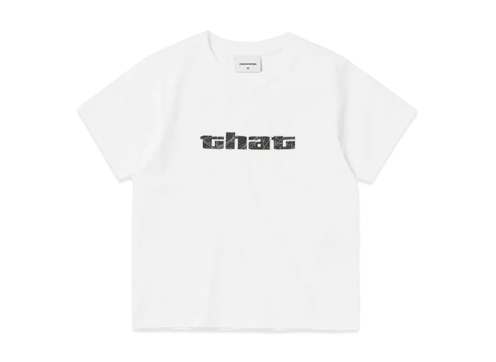 thisisneverthat Big Initial W Tee "White"
