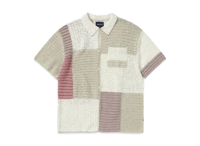thisisneverthat Block Crochet Knit S/S Shirt "Ivory"