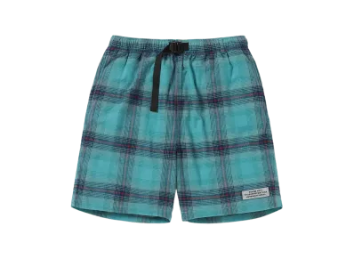 thisisneverthat Belted Check short "Green"
