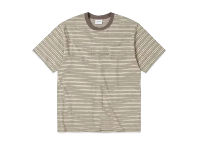 thisisneverthat Micro Striped Tee "Brown"