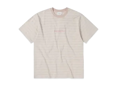 thisisneverthat Micro Striped Tee "Hazy Pink"