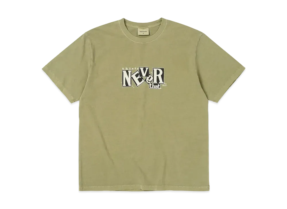 thisisneverthat TNT Records Tee "Moss"