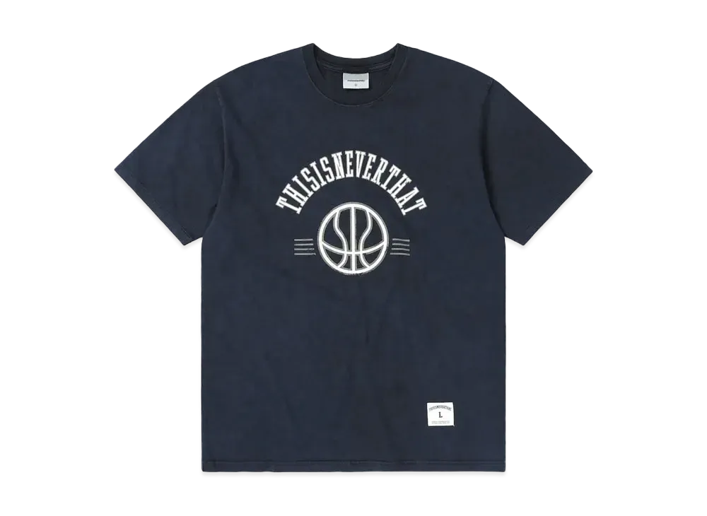 thisisneverthat Faded Basketball Tee "Navy"
