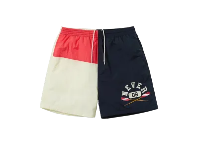 thisisneverthat NEVER Block short "Navy/White"