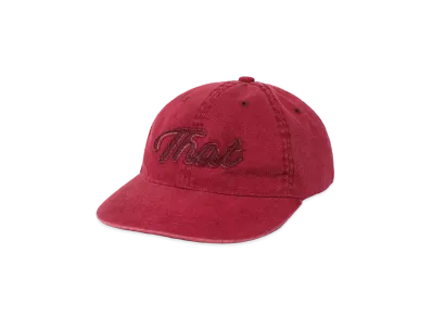 thisisneverthat Overdyed That Cap "Red"