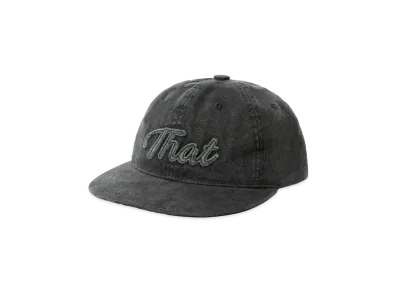 thisisneverthat Overdyed That Cap "Black"