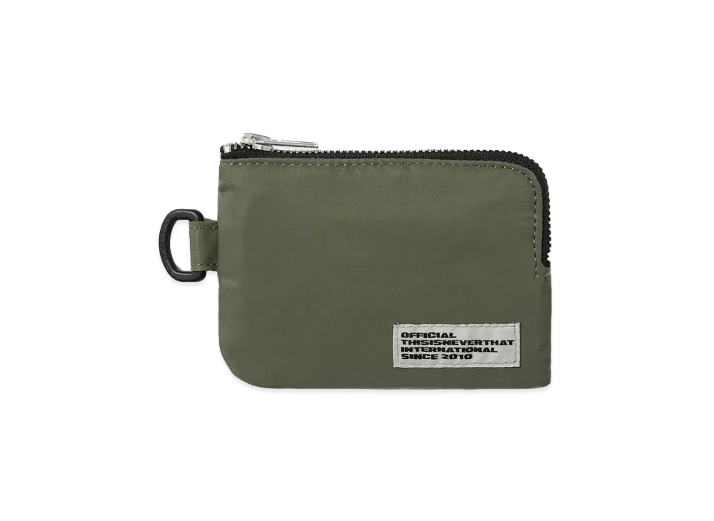 thisisneverthat Zip Wallet "Olive"
