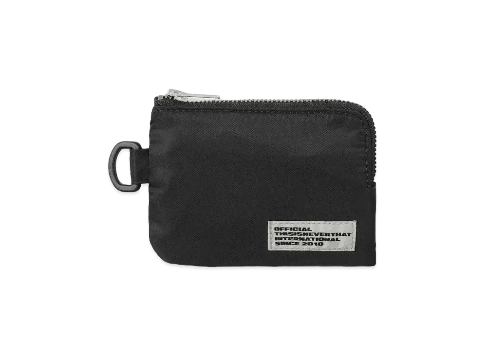thisisneverthat Zip Wallet "Black"