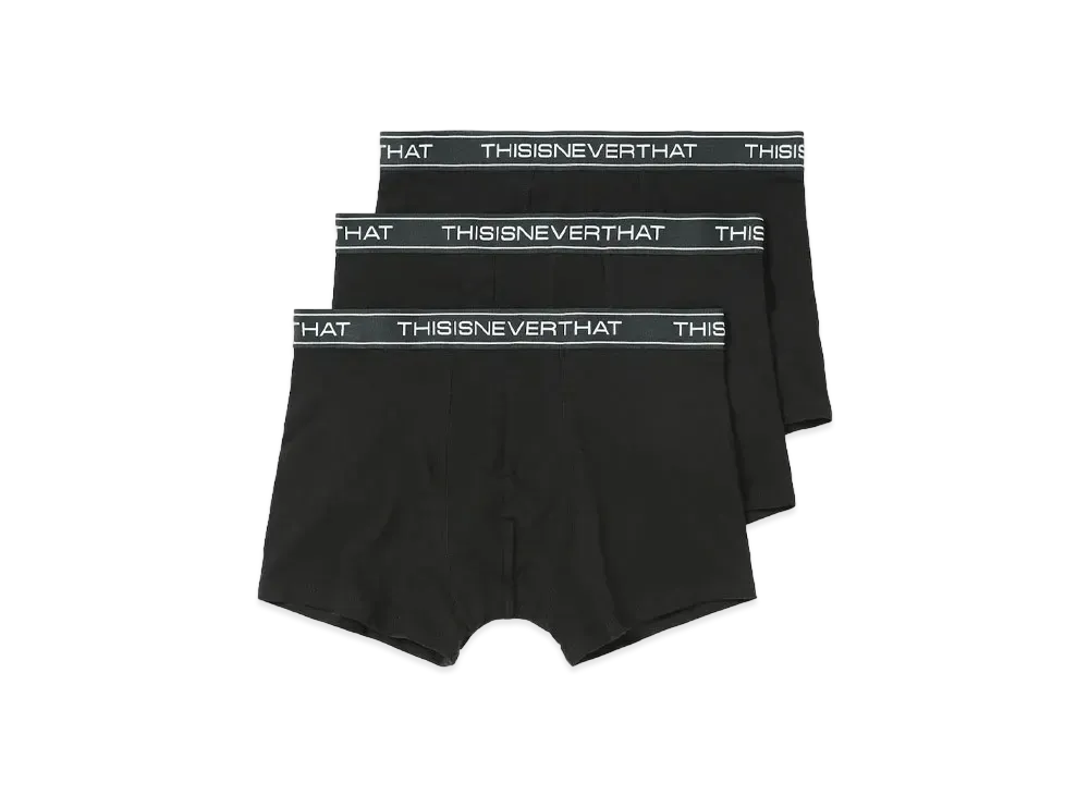 thisisneverthat Cotton Briefs 3Pack "Black"