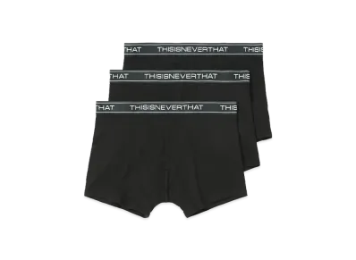 thisisneverthat Cotton Briefs 3Pack "Black"