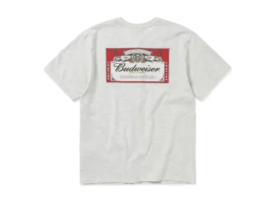 thisisneverthat x Budweiser TNT BUD Label Tee "Oatmeal"