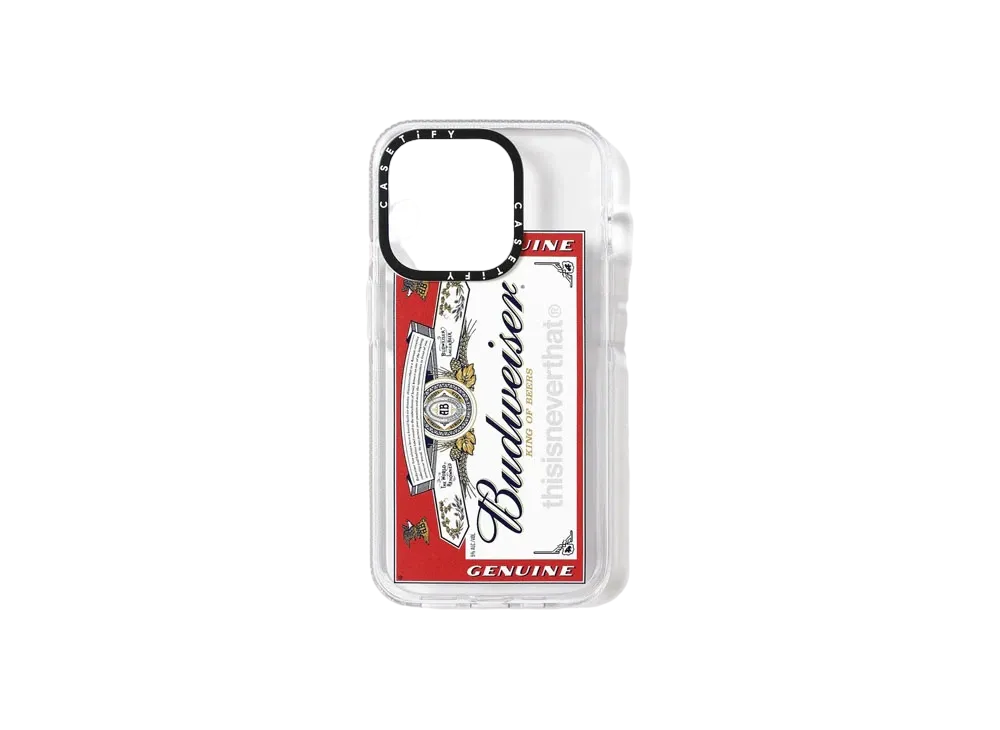 thisisneverthat budweiserコラボ　14pro用 thisisneverthat® × Budweiser – thisisneverthat® JP