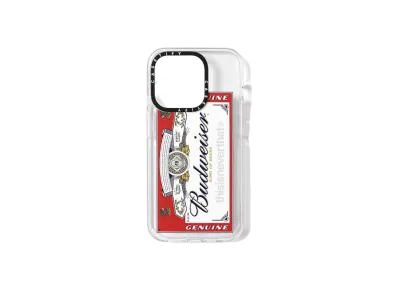 thisisneverthat x Budweiser TNT BUD Label Case "Clear"