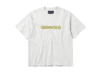 thisisneverthat x FARAH Pointed Logo Tee "Oatmeal"