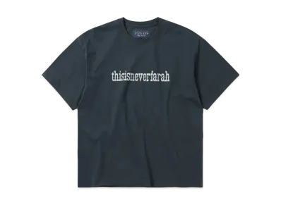 thisisneverthat x FARAH Pointed Logo Tee "Navy"