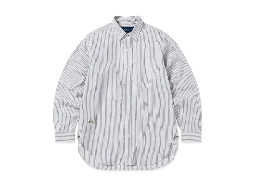 thisisneverthat x FARAH Striped Shirt "White"