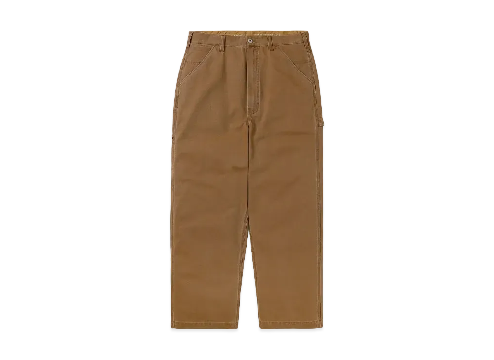 thisisneverthat x FARAH Duck Painter Pants "Brown"