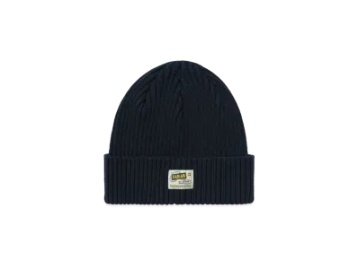 thisisneverthat x FARAH Ribbed Beanie "Navy"