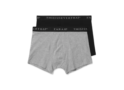 thisisneverthat x FARAH Boxer Briefs "Black/Grey"