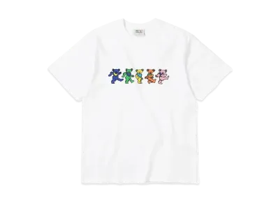 thisisneverthat x Grateful Dead Dancing Bears Tee "White"
