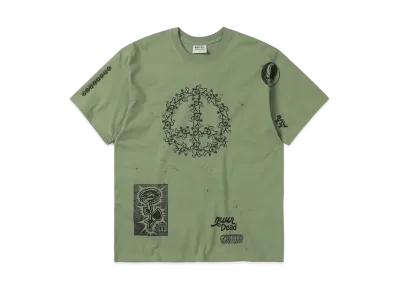 thisisneverthat x Grateful Dead Iconography Tee "Light Green"